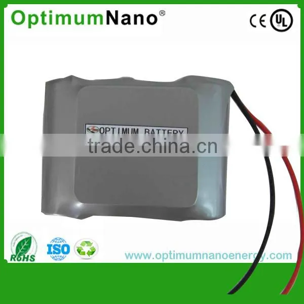 Rechargeable and deep cycle 12v 2ah lithium ion battery for audio device