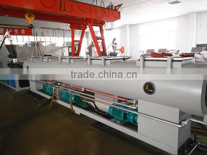 QING DAO 60-150mm PVC pipe extrusion machine