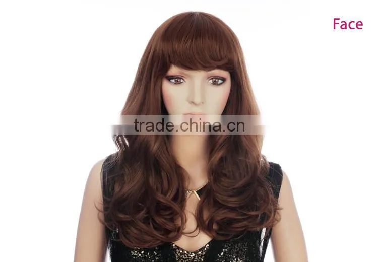 High quality density dreadlock mono rose wig synthetic js and company hair dye wig