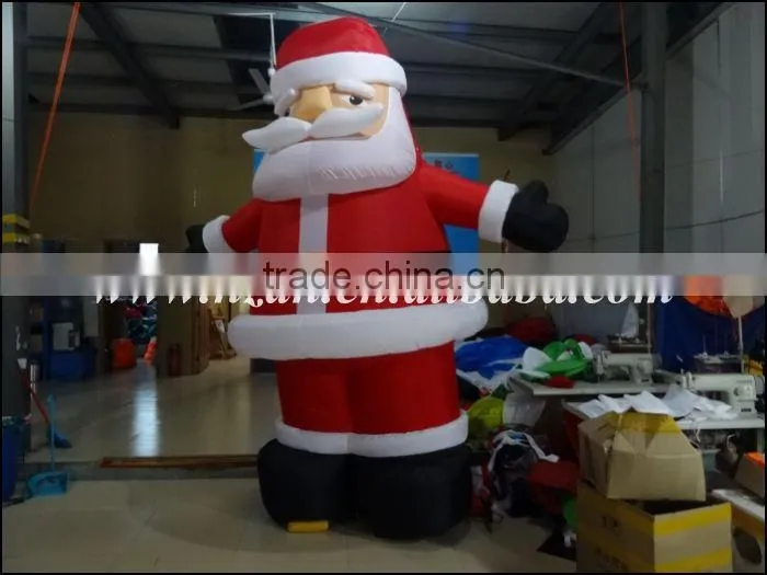 Christmas Decoration Inflatable Santa Claus Red Santa Claus