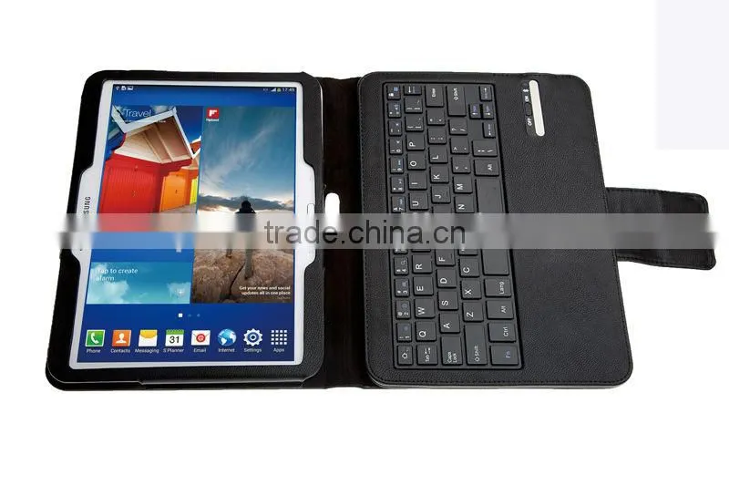 Wireless detachable bluetooth keyboard caes for Samsung 10" Galaxy tab 3 P5200