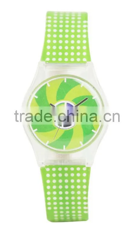 Cheap plastic custom promotional watches