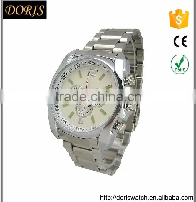 Luxury clock wrist watch with japan movement men quartz watch