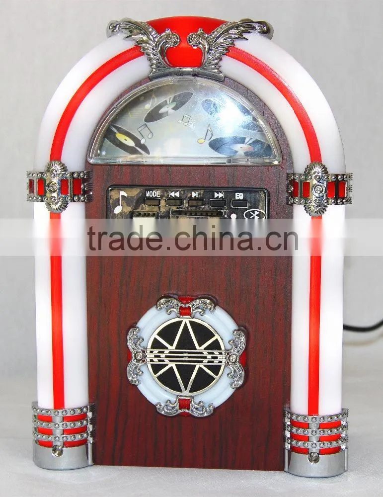 2016 NEW PRODUCT Retro wooden radio Jukebox