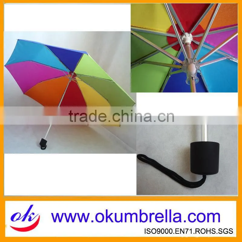 New fashion colorful folding umbrella
