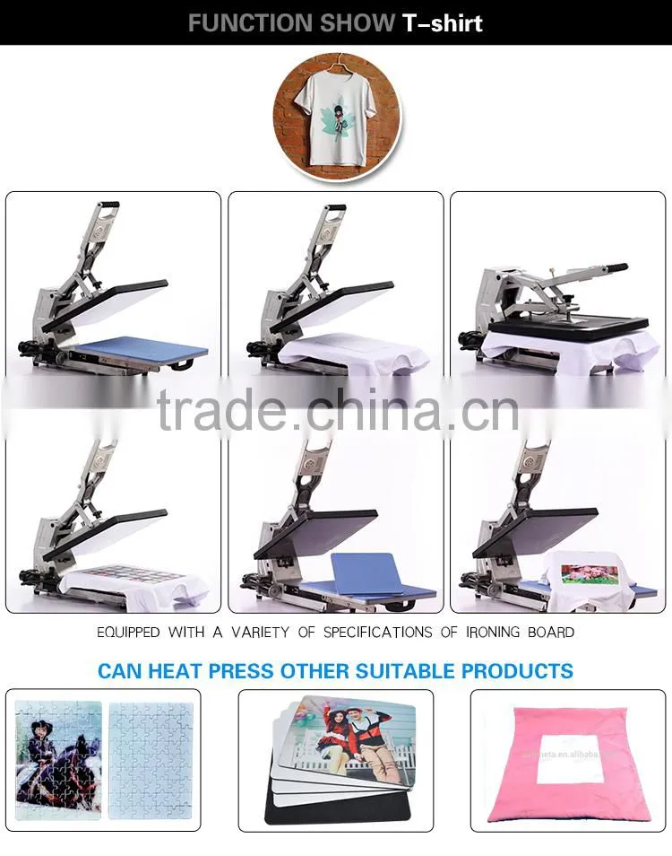 T-Shirt Heat Press Machine Heat Transfer Machine By Sunmeta ST4050-A