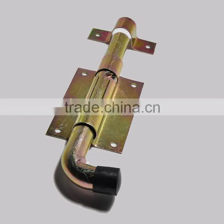 iron material zinc plated wooden sliding door latch types for garden fence