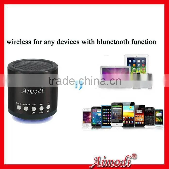 AMD wireless protable mini speaker,factory production bluetooth speaker with HF