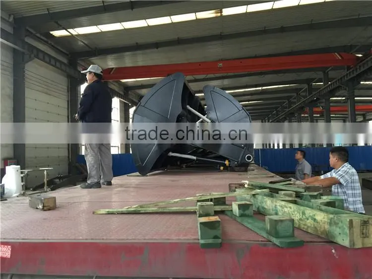 Small wheel loader ZL 12F with snow blade and snow blower
