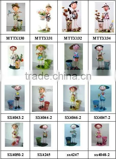 Christmas Gift Metal Doll