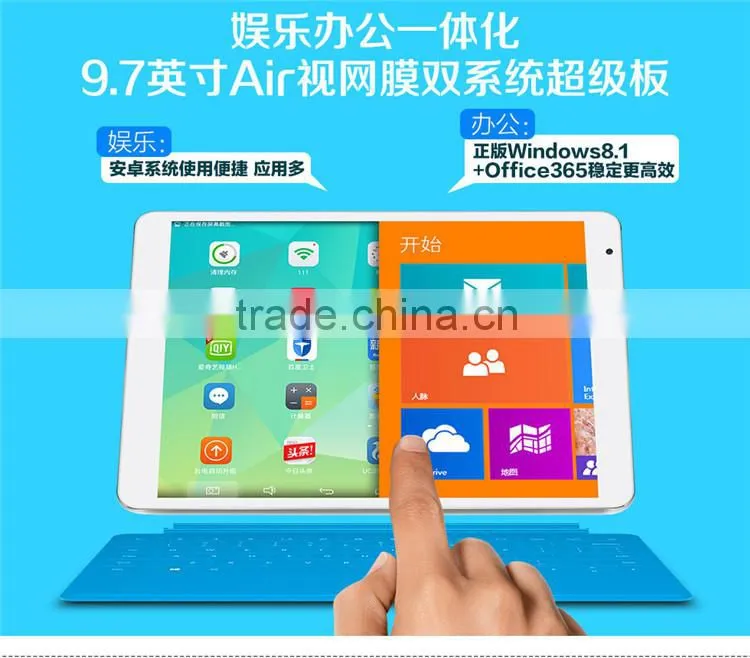 Super Quality Teclast X98 Air II 32GB 9.7 inch Win 8.1/Android 4.4 Dual OS Tablet PC 2GB/32GB