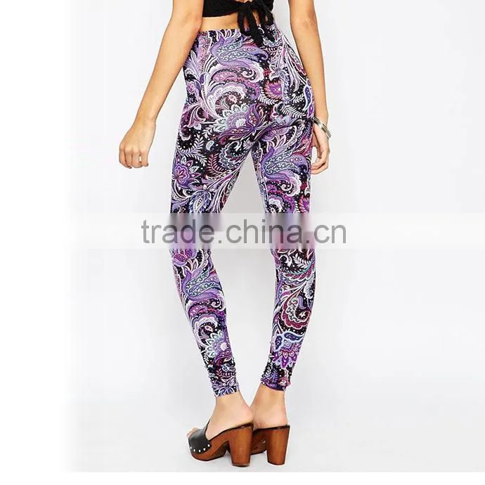 Ltweight stretchy fitness sportswear custom design sublimation seamless yoga pants