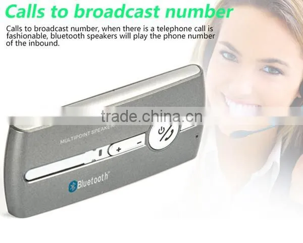 Stylish E02 speakerphone car kit bluetooth