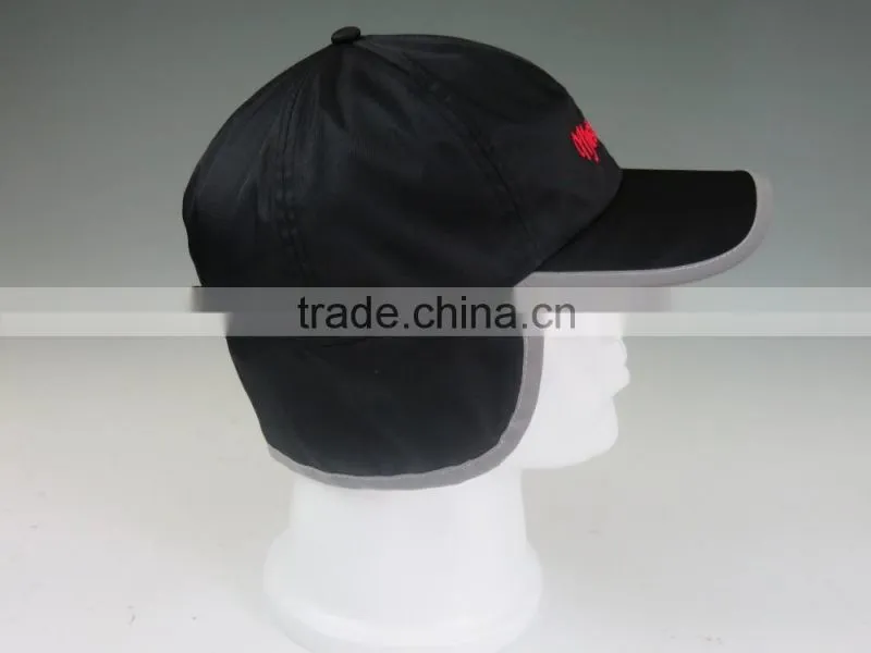 Sports Baseball Cap with Fleece Inside and Earmuff