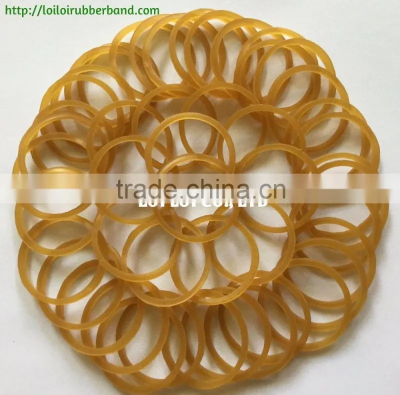 Wholesale Vietnam Factory Rubber band - Size #18 Natural rubber band Yellow & Honey color