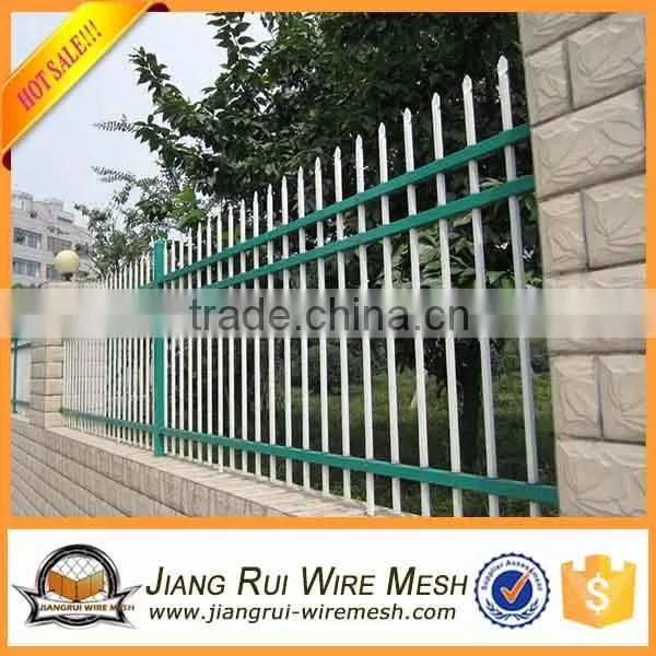 2016 new latest cheap High quality galvanized steel fence price for sale