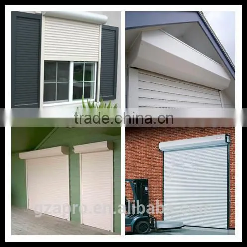 Exterior aluminium roller shutter