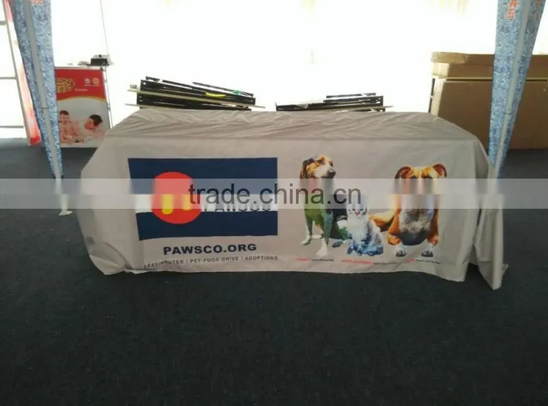 polyester tablecloth painting designs for outdoor display