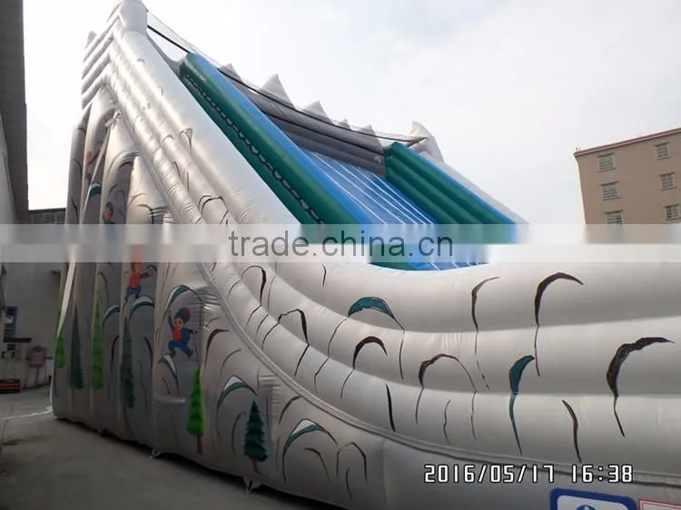 EXCITING INFLATABLE DRY SLIDE HIGH CHALLENGE