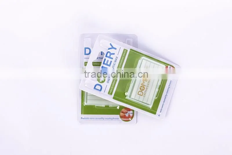 Hot-selling Dental Brackets Orthodontic Wax nature flavored orthodontic wax
