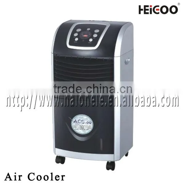 Key-press Portable LED Air Cooler Without Water