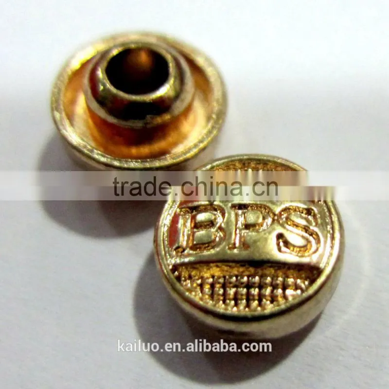 bright rose gold color rivet for jeans/popular in american market