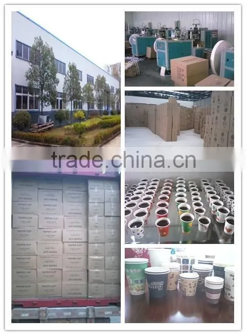 single wall 260gsm paper 18g PE coated paper cup