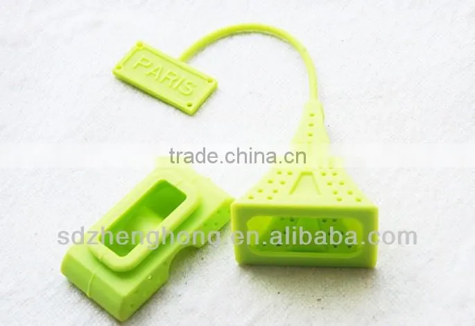 Silicone Eiffel Tower Tea filter Bag
