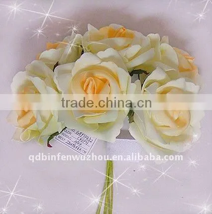 Colorful Artificial Flowers Wreaths for Halloween Decorations