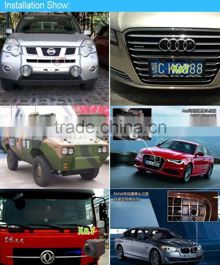 IR313 thermal cameras Support Night vision Pedestrian warning driving anti glaring ,thermal camera XY-IR313