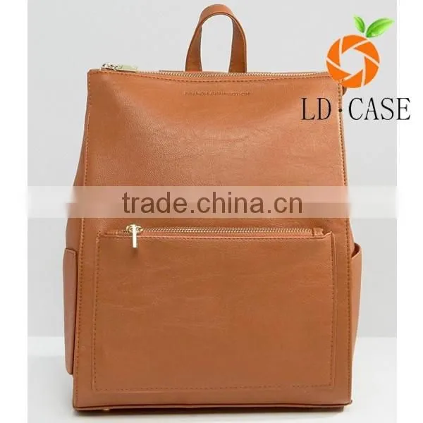 cheap ladies genuine leather backpack for laptop