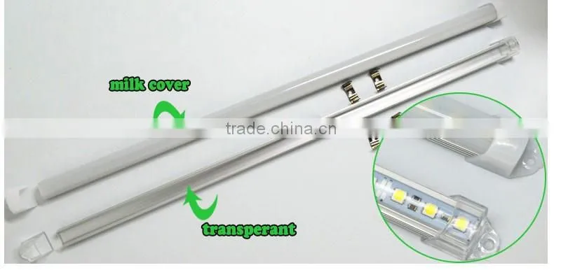 Waterproof Frost Cover Metal Cap DC12V 50cm 5050 SMD 36Leds/50cm Led Rigid Bars Strip light Bulbs Aluminum Slot