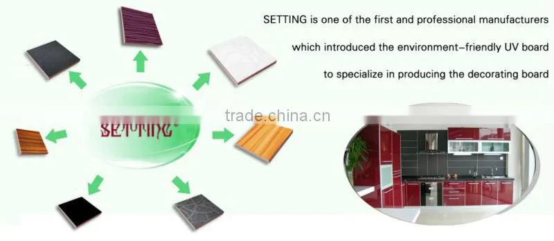 kitchen cabinet pet mdf panel ----eco-friendly ,high glossy