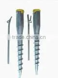 Hot Dipped Galvanized Pole Anchor,Ground Screw Pole Anchor