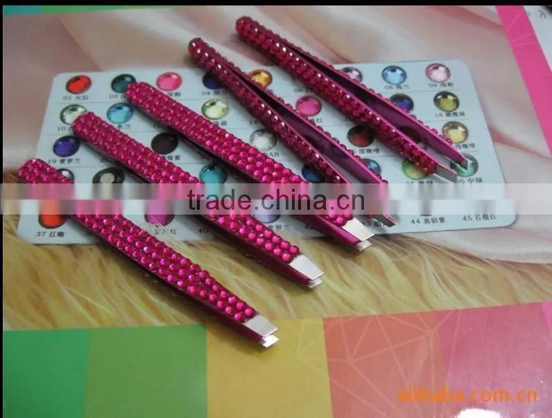 Stainless Steel Eyelash Extension Tweezers