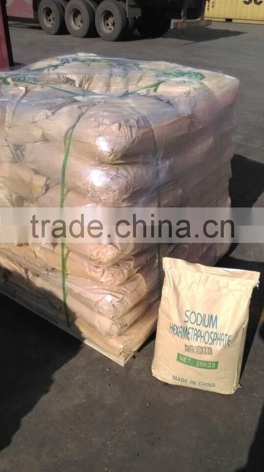 TOP 1. Manufacturer Sodium Hexametaphosphate 68% ( SHMP 68%) Tech Grade