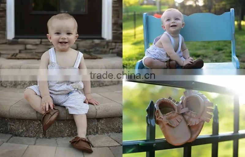 2017 New designs genuine leather usa flag baby moccasins high heel baby girl shoes with air hole