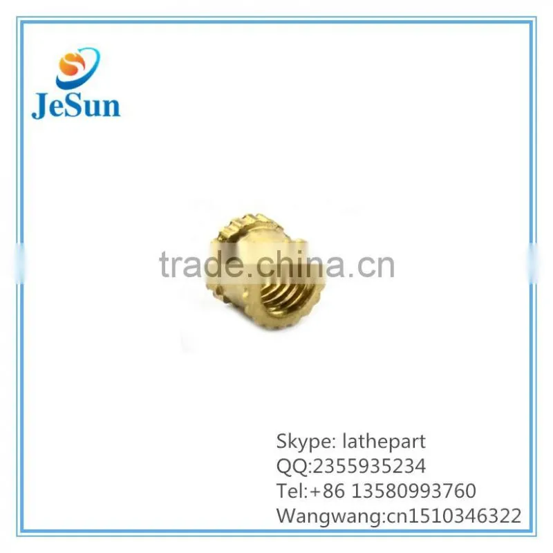 Made in China Brass insert threaded Nut ,brass knurling nuts