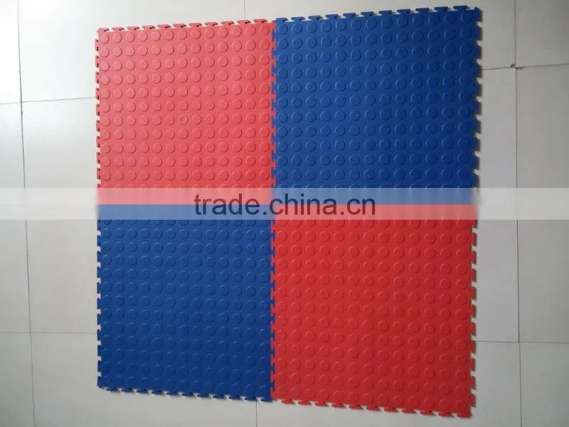 2016 quality plastic floor tiles for garage area