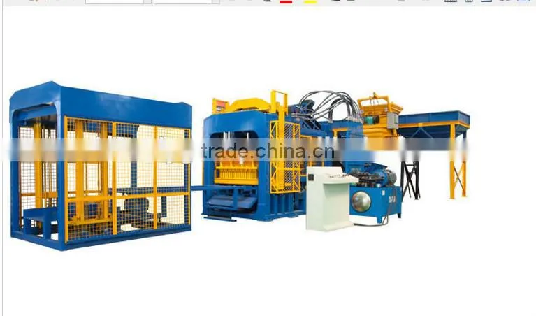 nicely machinery/ new technology machine for building blocks automatic brick machine