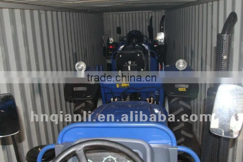tractor with reversible plow