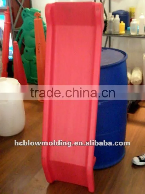 OEM plastic blow molding large children's slide,plastic slide playground equipment