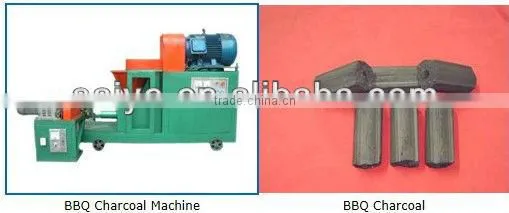 BBQ charcoal briquette machine
