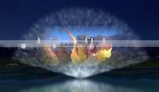 Decorative water folding screenfor project