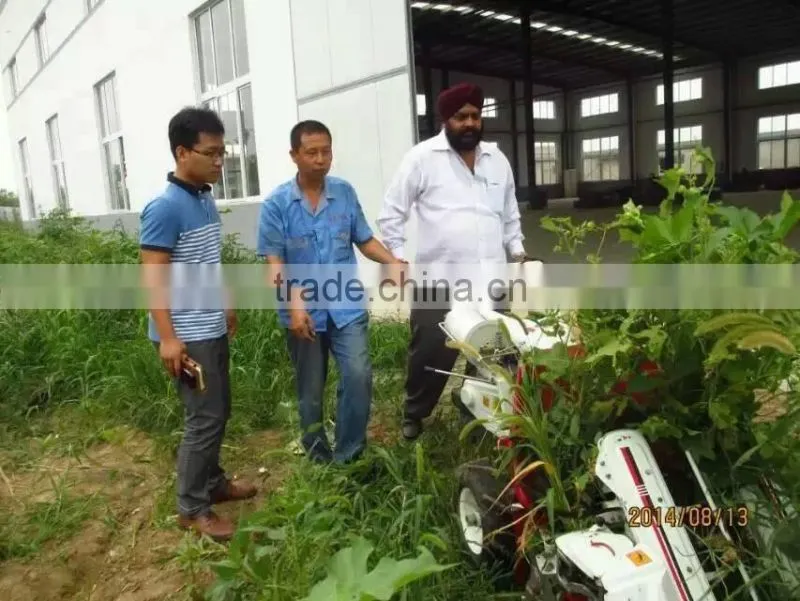 Small rice reaper & binder machine