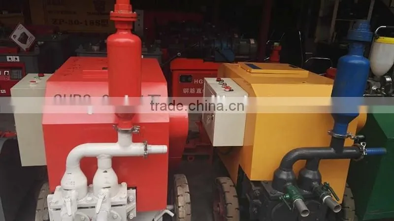 Factory price electric fuel cement grouting pump machine