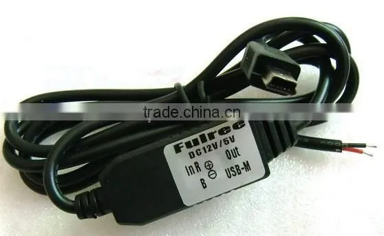 12v to 5v, 12v to 5V USB power converter, 8-22v variable dc converter 5v output for vechile tachograph 3m MI a3
