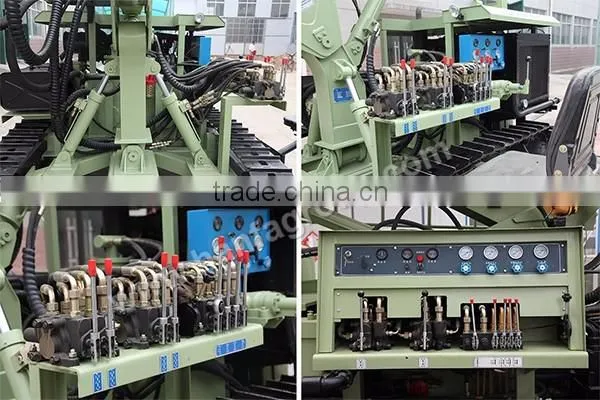 HF460Y Solar Pile Foundation Drilling ,Micro Pile Drilling Machine , Micro Pile Drilling Rig