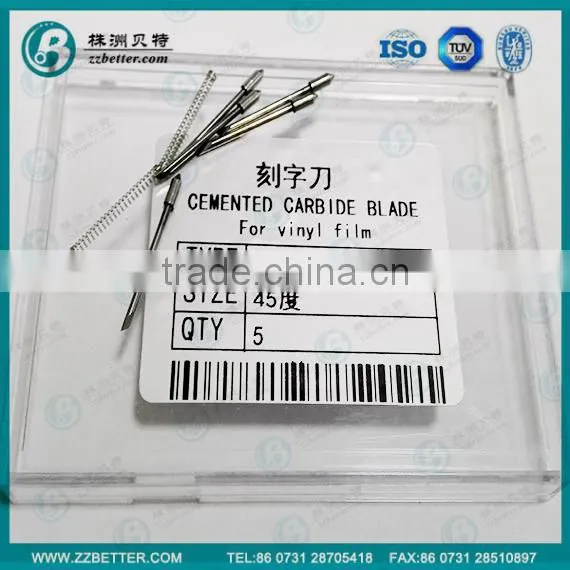 Hunan supplier provide carbide plotter blade