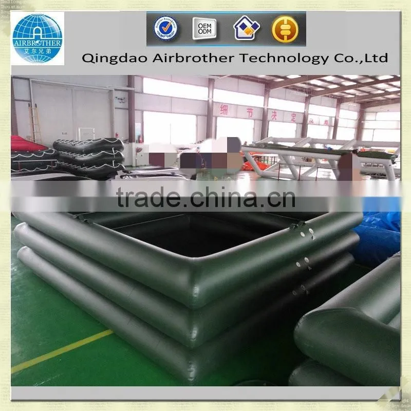 Inflatable PVC pool for water sports